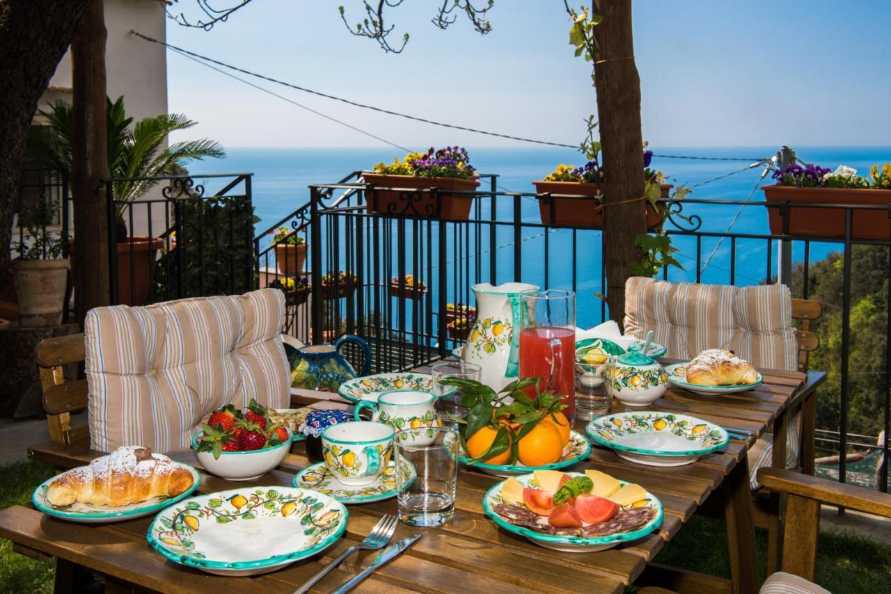 Villa Laura Amazing Breakfast,Private Outdoor Hot Tub, Positano Experience Ngoại thất bức ảnh